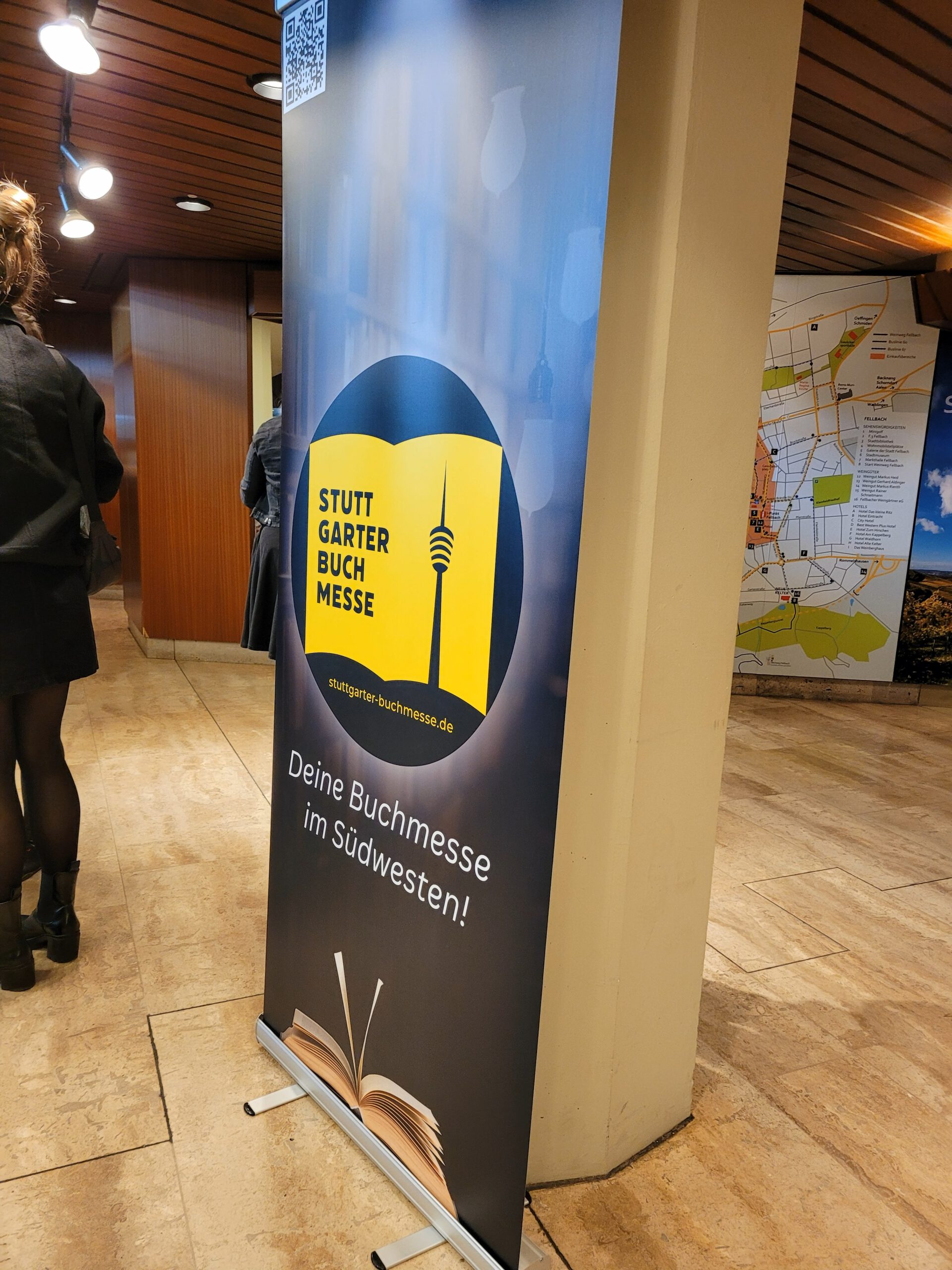 Plakat für die Buchmesse Stuttgart 25